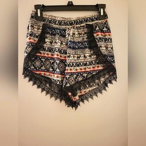 Aztec Style Shorts